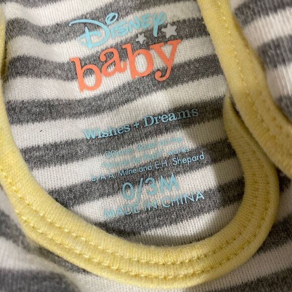 Disney Baby 0/3 Months Matching Onesie, Pants and Hat - Picture 5 of 6
